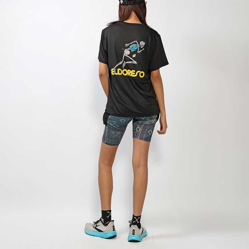 エルドレッソELDORESOランニングウェア半袖TシャツBonemanTeeE1018616メンズレディースユニセックス26SP春夏