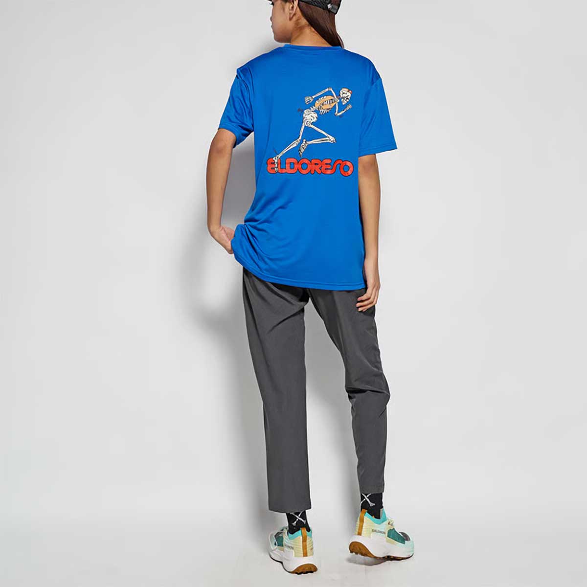 エルドレッソELDORESOランニングウェア半袖TシャツBonemanTeeE1018616メンズレディースユニセックス26SP春夏