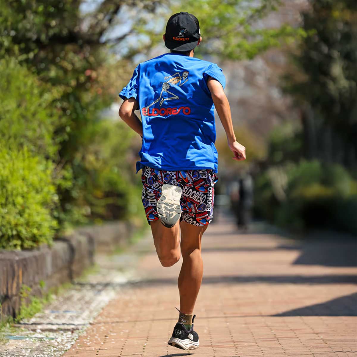 ELDORESO カラフルショートパンツ M エルドレッソ ELDORESO ユニセックス Radcliffe Short ランニング