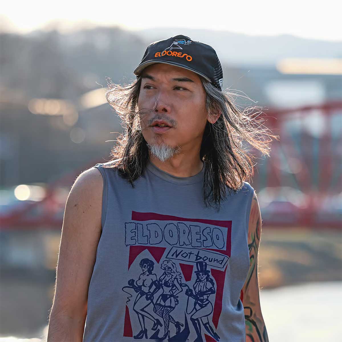 エルドレッソELDORESOランニング帽子キャップBonemanCapE7015516メンズレディースユニセックス26SP春夏