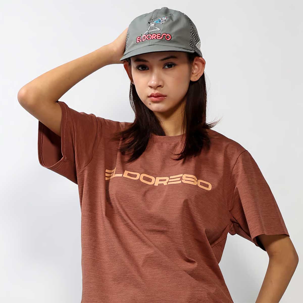 エルドレッソELDORESOランニング帽子キャップBonemanCapE7015516メンズレディースユニセックス26SP春夏