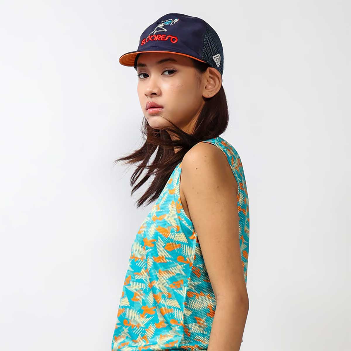 エルドレッソELDORESOランニング帽子キャップBonemanCapE7015516メンズレディースユニセックス26SP春夏