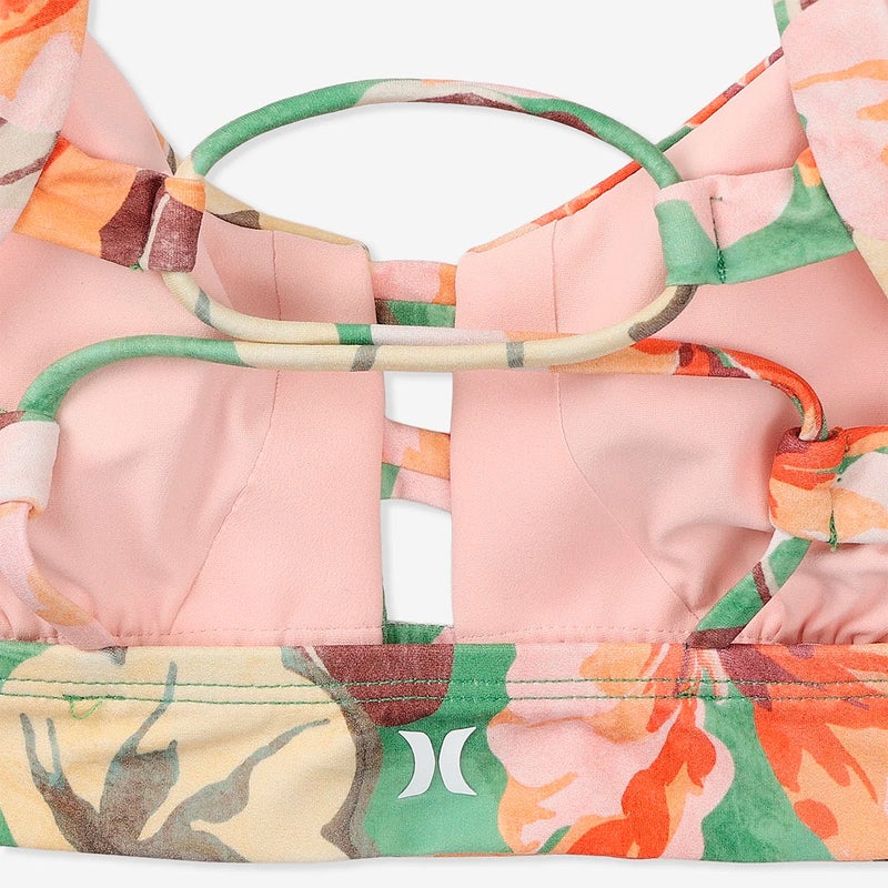 ハーレーHurleyサーフィンサーフ水着ギングコクラウドマックスストラッピートップHDT6S055レディース女性26SU春夏