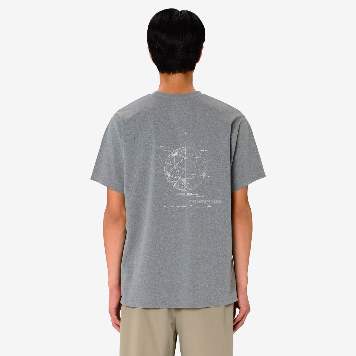 ザ・ノース・フェイスTHENORTHFACEランニングトレーニングウェア半袖TシャツショートスリーブブループリントグラフィックティーNT32688-Zメンズ男性26SS春夏