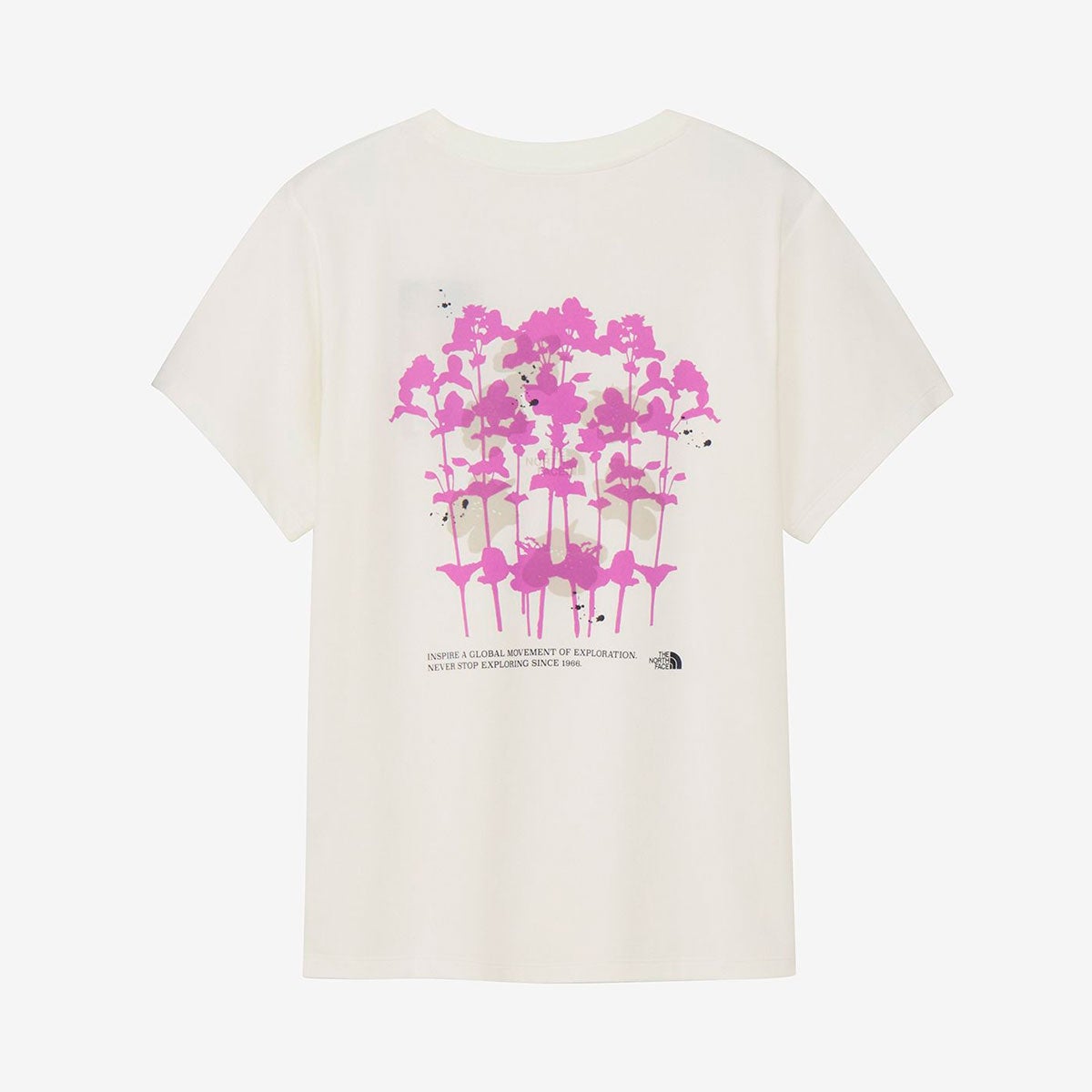 ザ・ノース・フェイスTHENORTHFACEランニングトレーニングウェア半袖TシャツショートスリーブフラワーグラフィックティーNTW32687-GSレディース女性26SS春夏