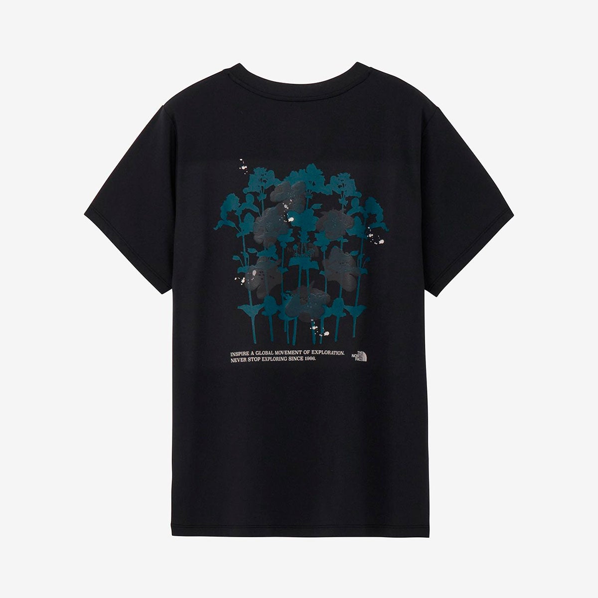 ザ・ノース・フェイスTHENORTHFACEランニングトレーニングウェア半袖TシャツショートスリーブフラワーグラフィックティーNTW32687-Kレディース女性26SS春夏