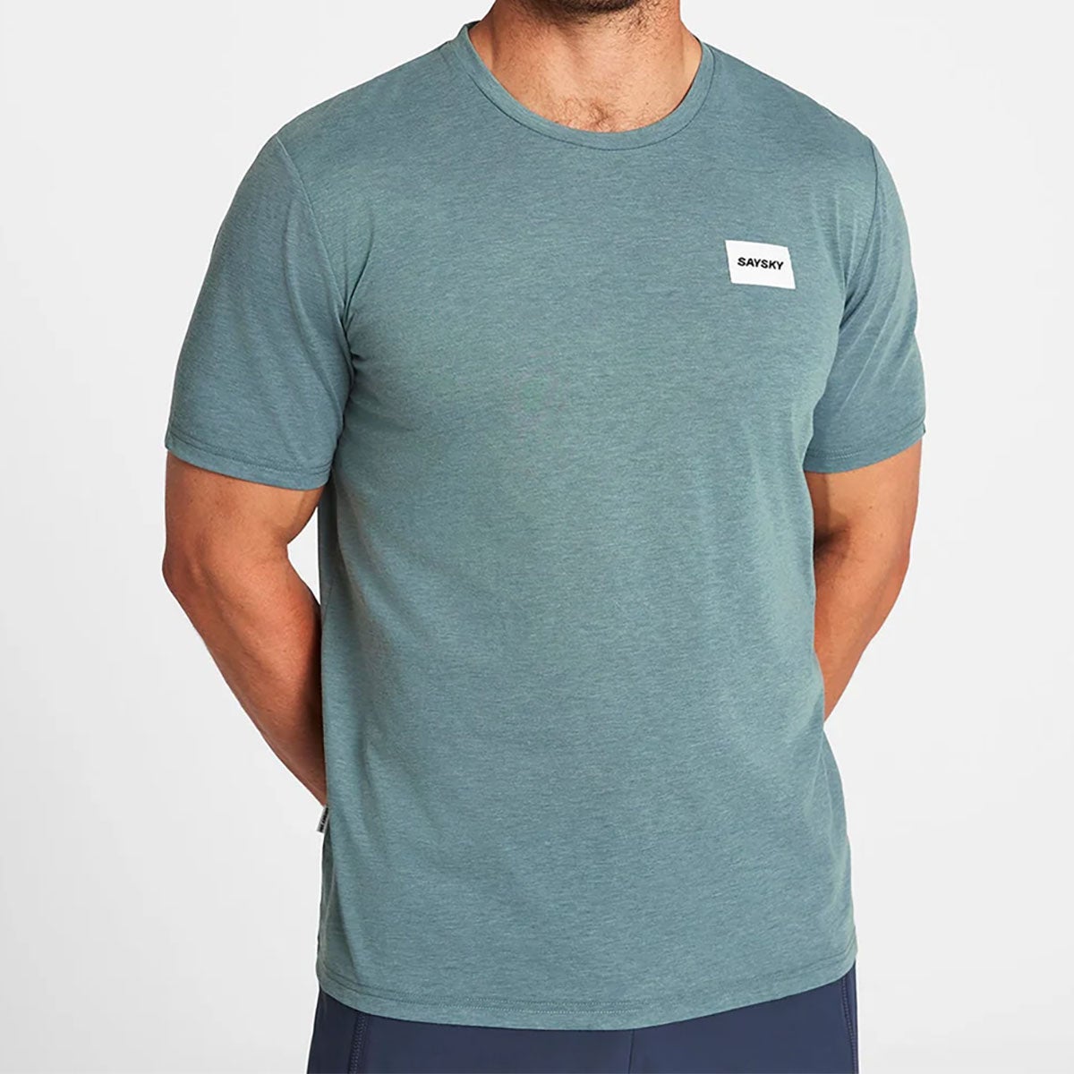 セイスカイSAYSKYランニングウェア半袖Tシャツ?CleanMotionT-shirtOMRSS51C2015メンズ男性26SP春夏