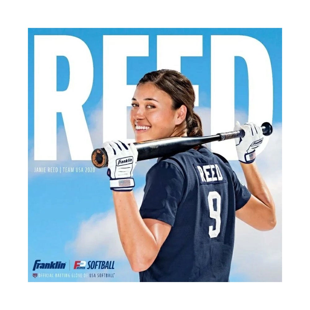 フランクリンFranklinベースボール野球ソフトボールグローブ手袋バッティング手袋CFXPROFASTPICHWHITE/ROYALLADIE'SMODEL20715レディース女性