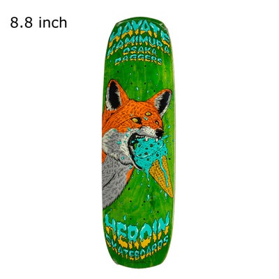 ヘロインHEROINスケボースケートボードデッキ板ハヤテフォックスショベルHAYATEFOXSHOVEL8.806-01-0794