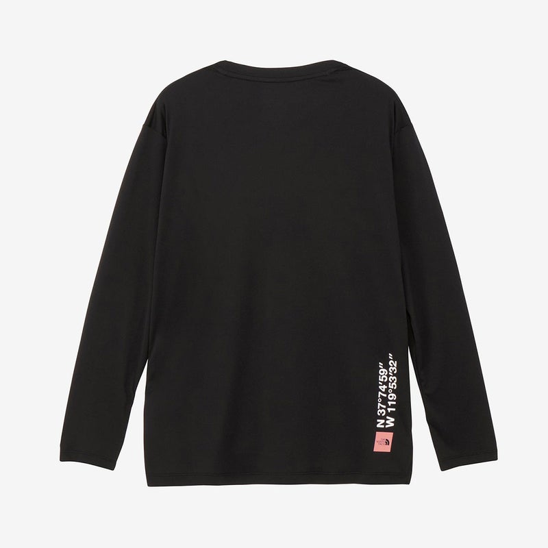 ザ・ノース・フェイスTHENORTHFACEアウトドアカジュアルウェア長袖TシャツロンTロングスリーブウォータースムースティーNTW12647-Kレディース女性26SP春夏
