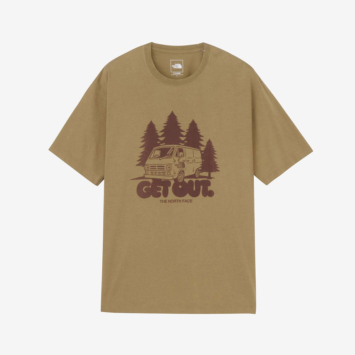 ザ・ノース・フェイスTHENORTHFACEアウトドアカジュアルウェア半袖TシャツショートスリーブゲットアウトティーNT32642-CKメンズレディースユニセックス26SP春夏