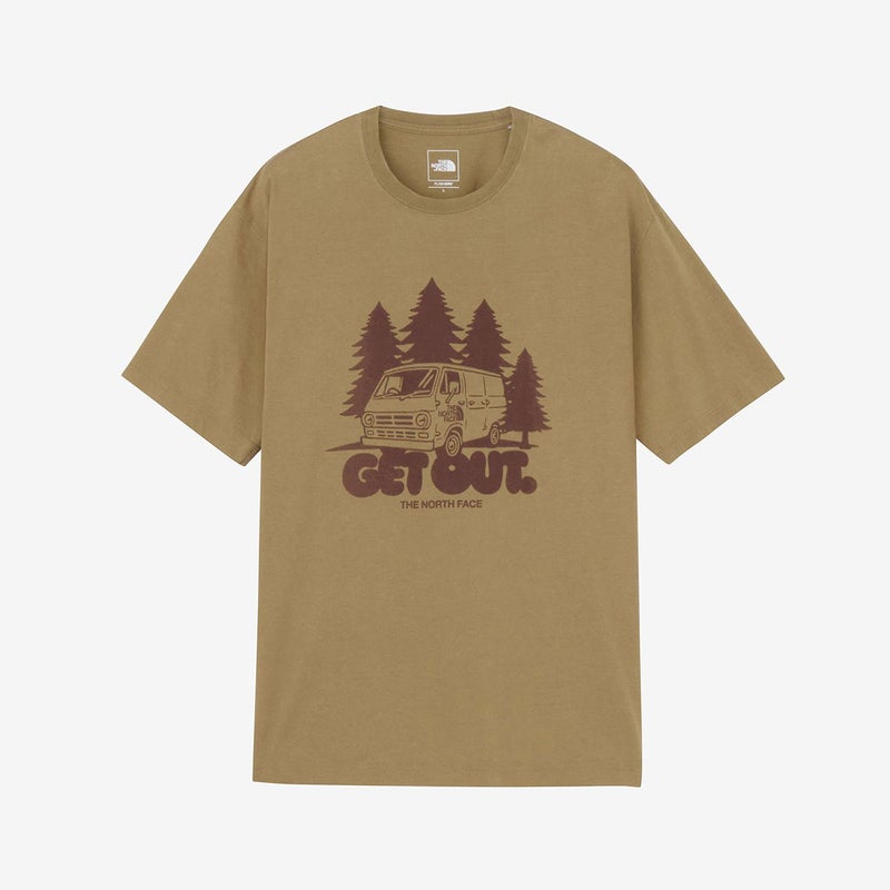 ザ・ノース・フェイスTHENORTHFACEアウトドアカジュアルウェア半袖TシャツショートスリーブゲットアウトティーNT32642-CKメンズレディースユニセックス26SP春夏