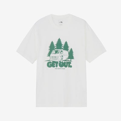 ザ・ノース・フェイスTHENORTHFACEアウトドアカジュアルウェア半袖TシャツショートスリーブゲットアウトティーNT32642-OWメンズレディースユニセックス26SP春夏