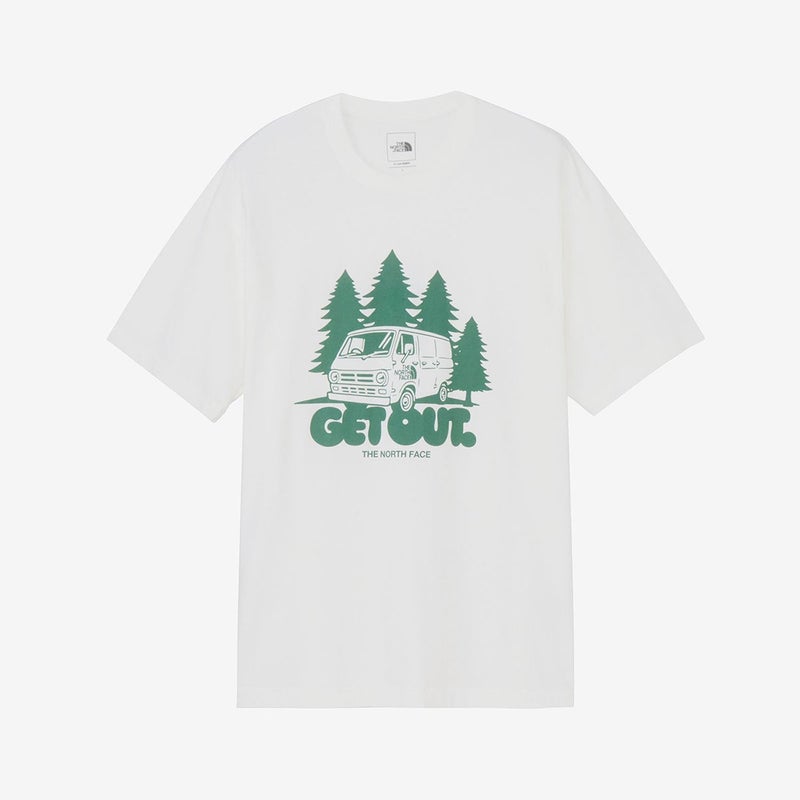 ザ・ノース・フェイスTHENORTHFACEアウトドアカジュアルウェア半袖TシャツショートスリーブゲットアウトティーNT32642-OWメンズレディースユニセックス26SP春夏