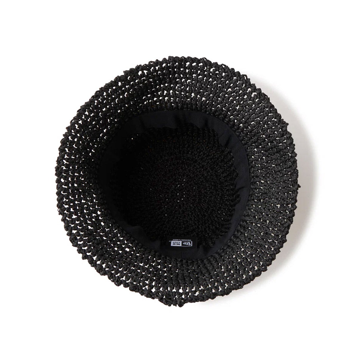 ニューエラNEWERAアウトドアカジュアル帽子ハットバケット01セーラーブリムPaperCrochetHatブラック14744759メンズレディースユニセックス26SP春夏