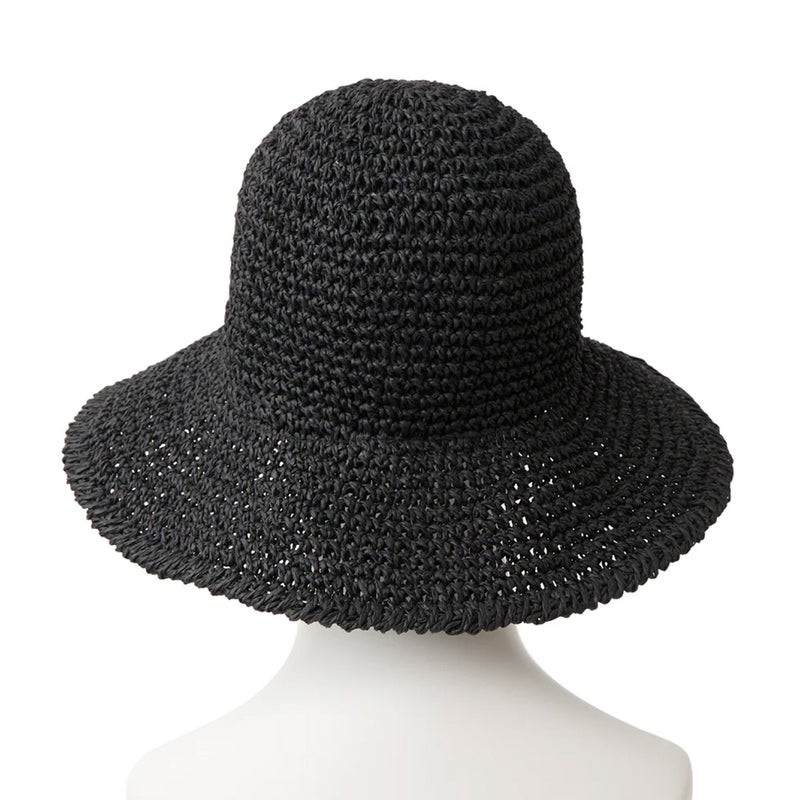 ニューエラNEWERAアウトドアカジュアル帽子ハットアドベンチャーワイドブリムPaperCrochetHatブラック14744801メンズレディースユニセックス26SP春夏