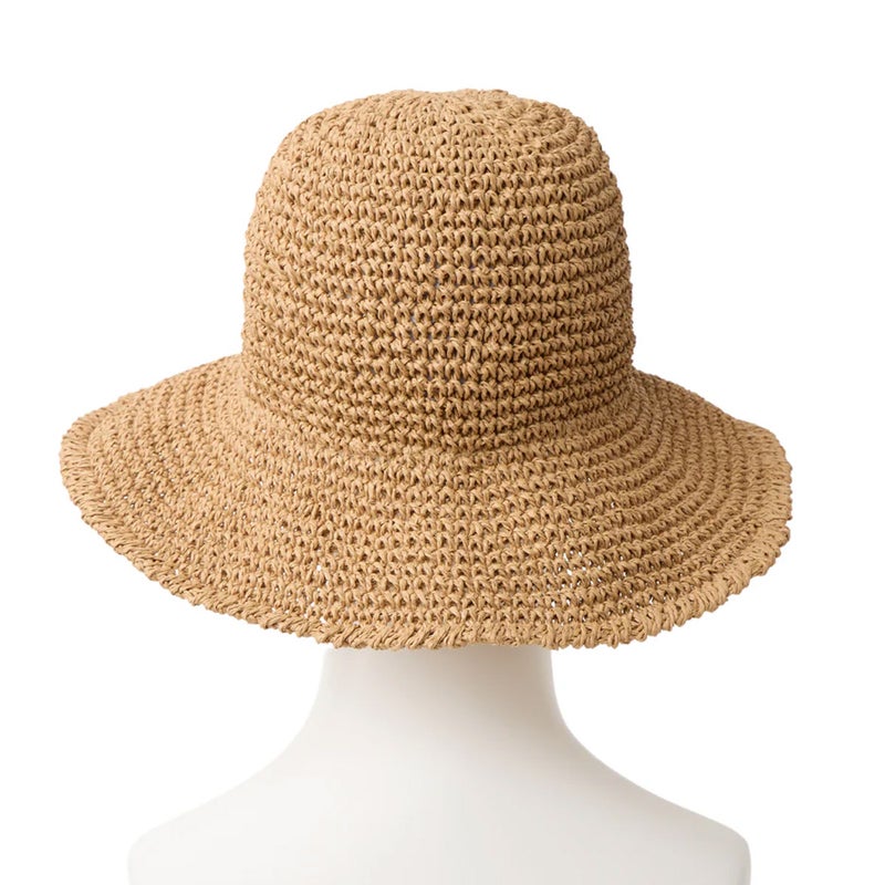 ニューエラNEWERAアウトドアカジュアル帽子ハットアドベンチャーワイドブリムPaperCrochetHatベージュ14744802メンズレディースユニセックス26SP春夏