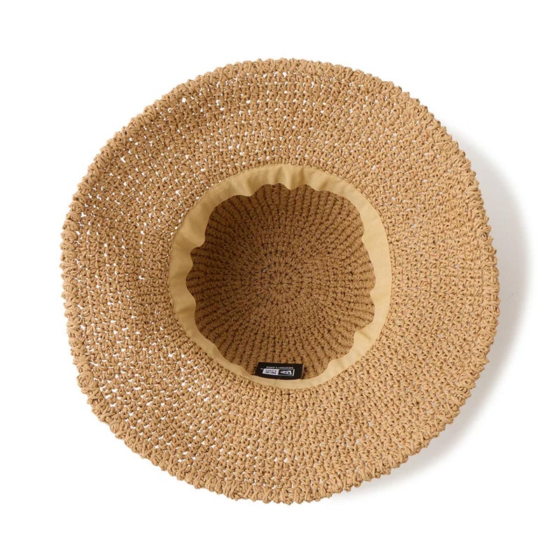 ニューエラNEWERAアウトドアカジュアル帽子ハットアドベンチャーワイドブリムPaperCrochetHatベージュ14744802メンズレディースユニセックス26SP春夏