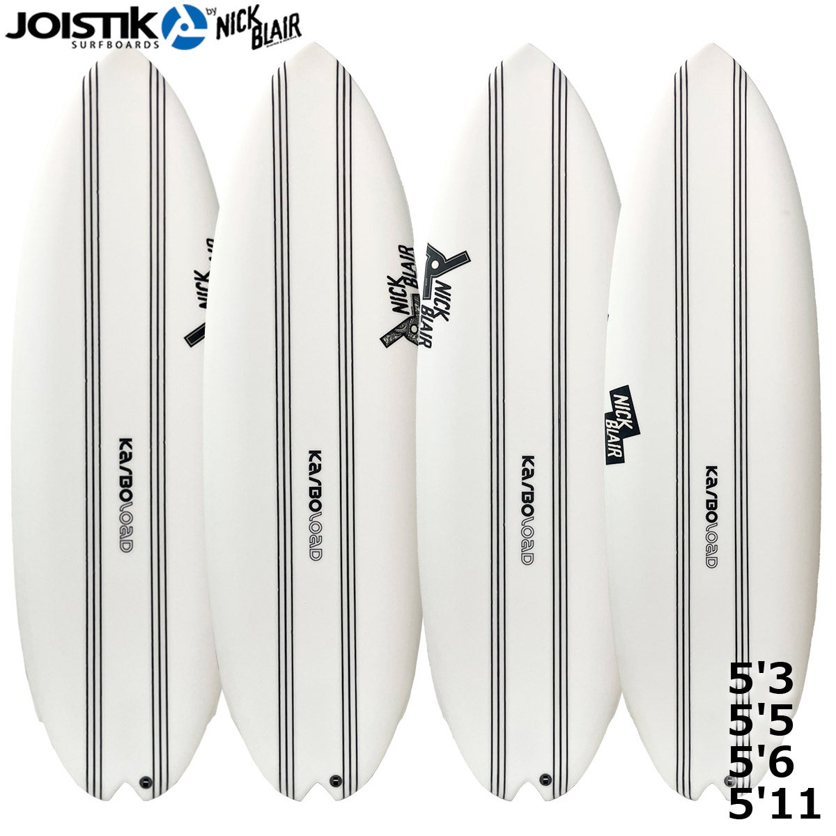 ジョイスティックJOISTIKサーフィンサーフサーフボード板ショートボードJOISTIKTACODESUKARBOLOADクリアーFCS25FINNBSJPTD2026