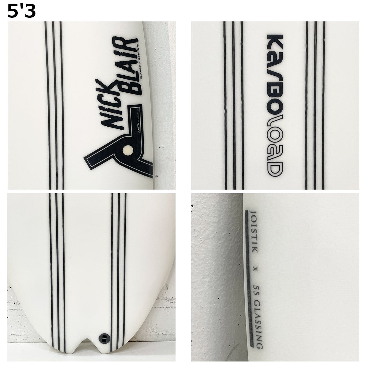 ジョイスティック JOISTIK ショートボード TACO DESU KARBO LOAD
