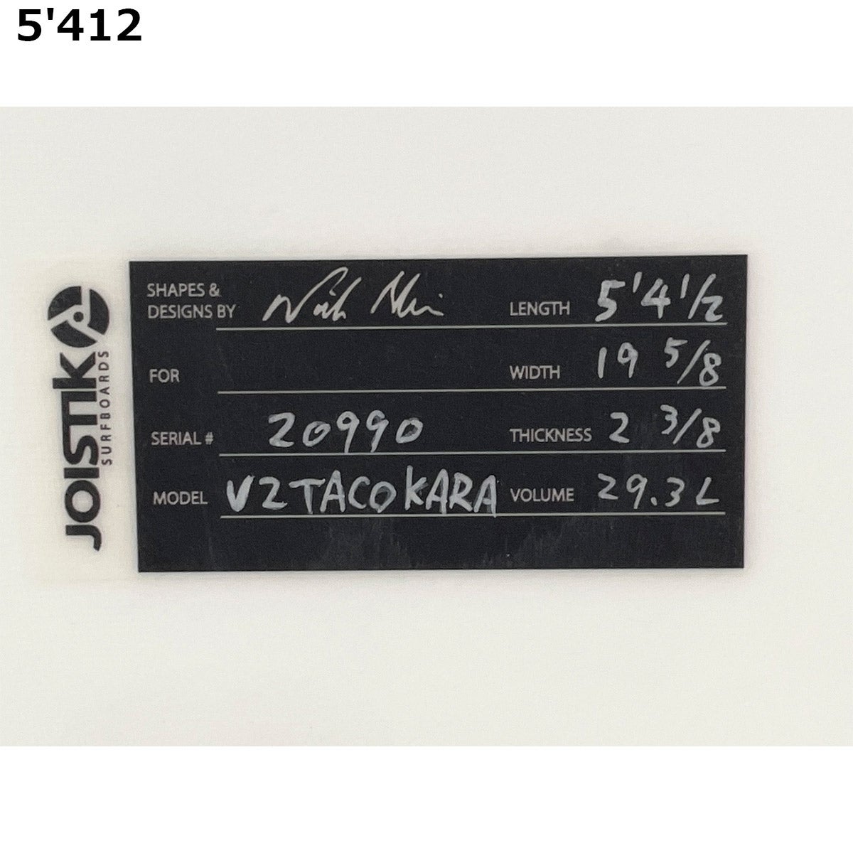 ジョイスティックJOISTIKサーフィンサーフサーフボード板ショートボードJOISTIKV2TACOKARAKARBOLOADクリアーFCS25FINNBSJPTK2026