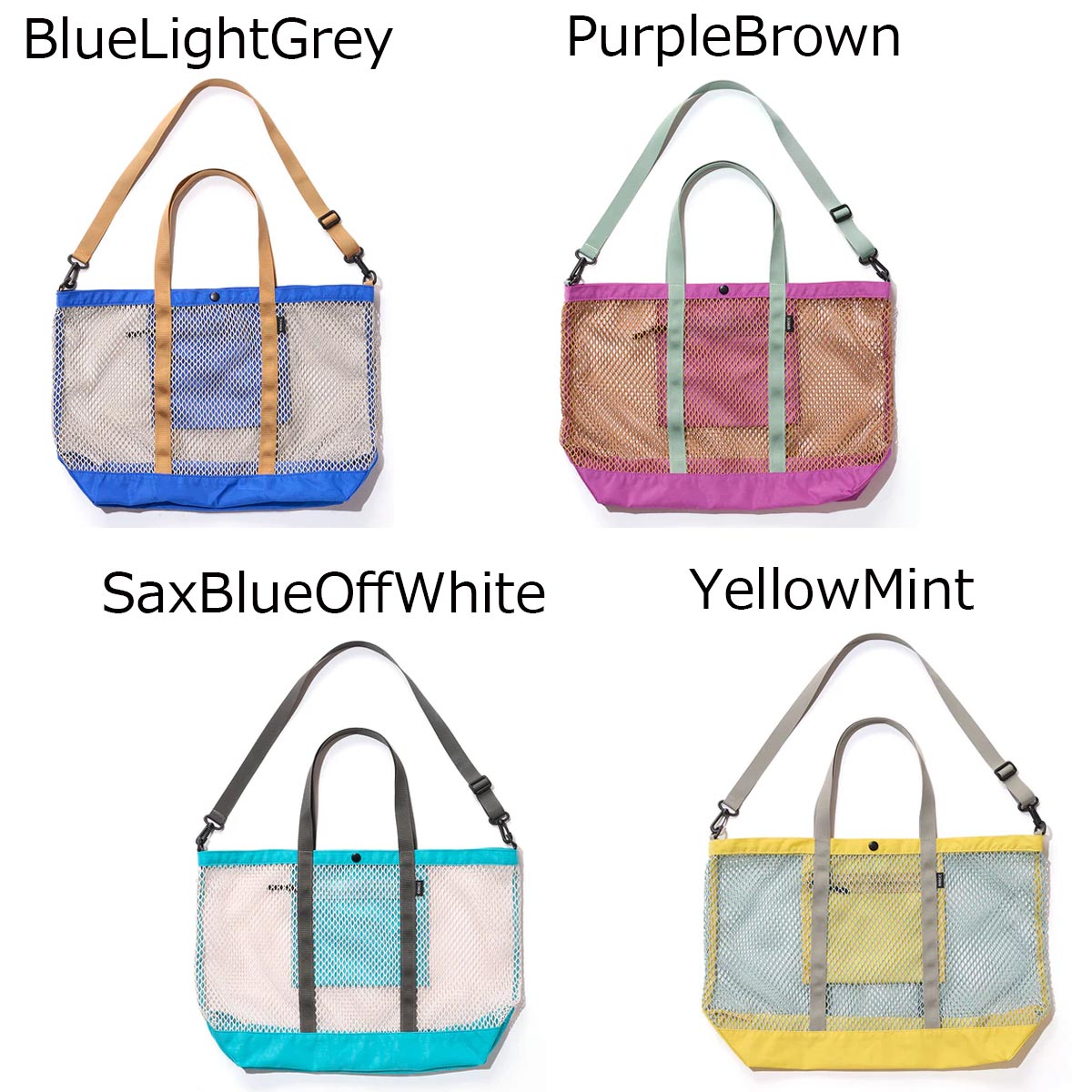オーエムシーシー OMCC トートバッグ PK MESH TOTE OMC-MST0004 26SP