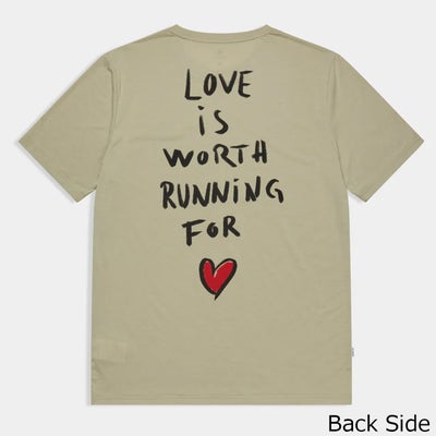 セイスカイSAYSKYランニングウェア半袖TシャツモーションStatementMotionT-shirt-BeigeSM25023C801メンズ男性26SP春夏