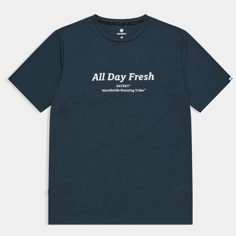 セイスカイSAYSKYランニングウェア半袖TシャツモーションStatementMotionT-shirt-GreySM25025C6001メンズ男性26SP春夏