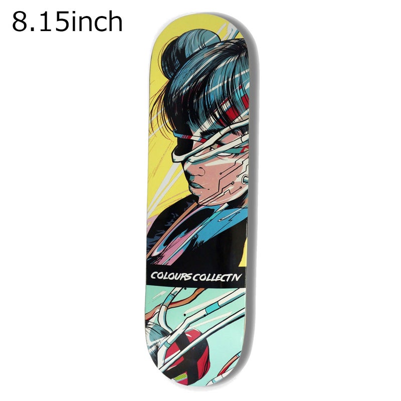 カラーズコレクティブColoursCollectivスケボースケートボードデッキ板OldSchoolBlue8.155712455407291