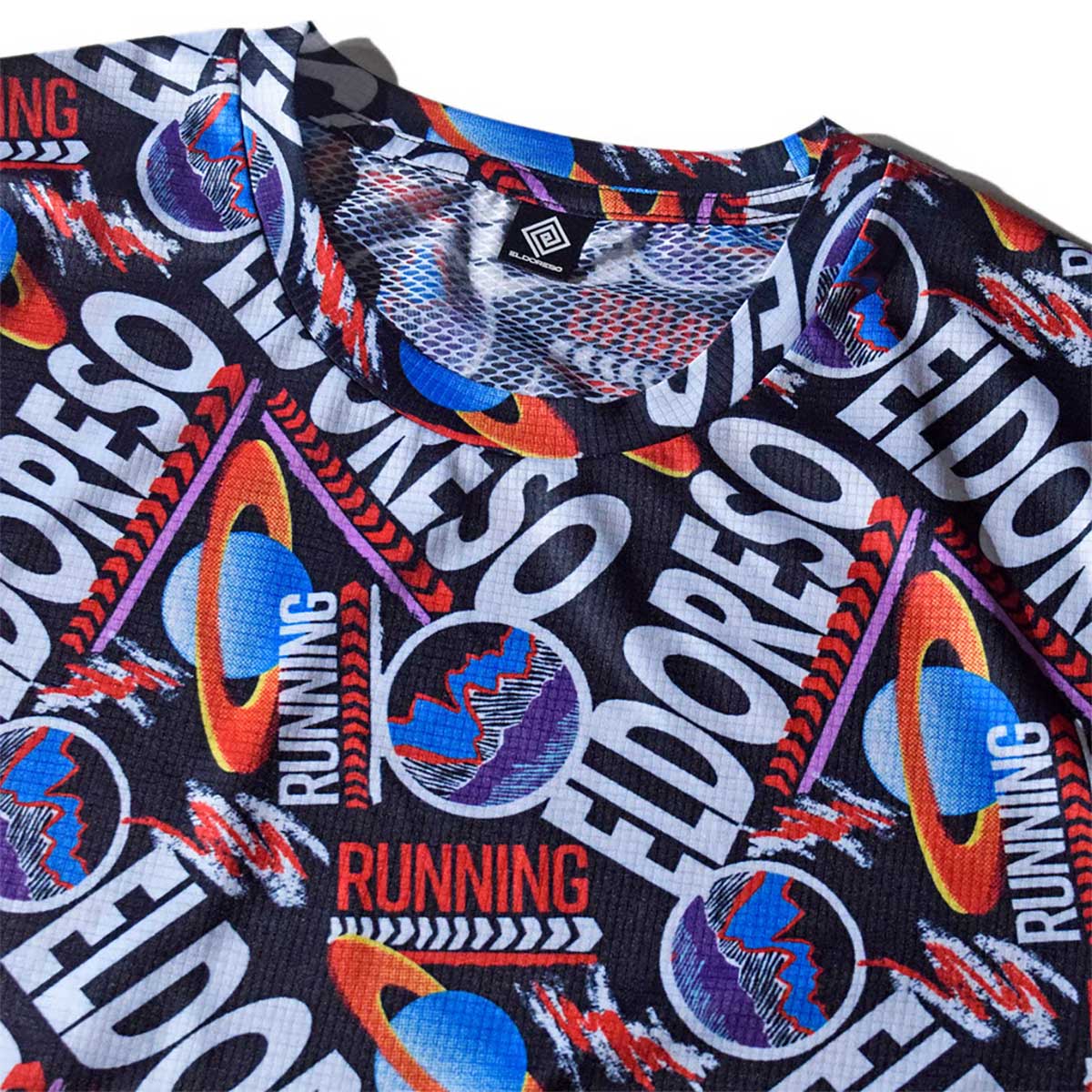 エルドレッソELDORESOランニングウェア半袖TシャツOtworiTeeE1017816メンズレディースユニセックス26SP春夏