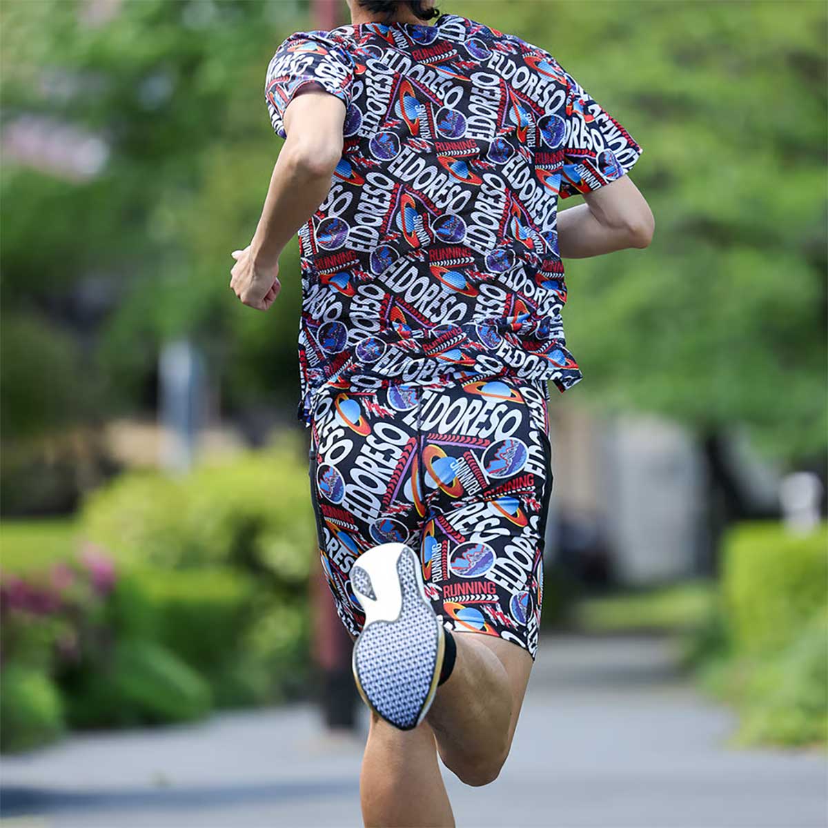 エルドレッソELDORESOランニングウェア半袖TシャツOtworiTeeE1017816メンズレディースユニセックス26SP春夏