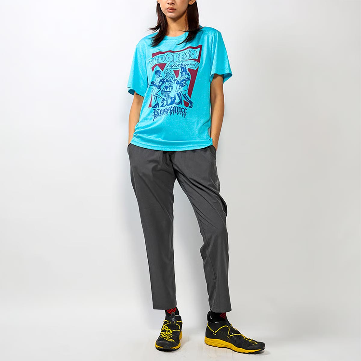 エルドレッソELDORESOランニングウェアボトムスロングパンツ長ズボンRelaxPantsE2005916メンズレディースユニセックス26SP春夏