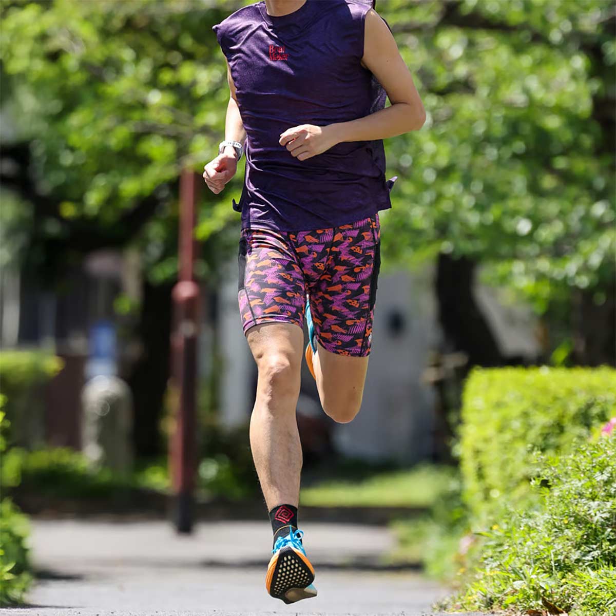 エルドレッソELDORESOランニングウェアボトムスショートハーフパンツ短パンRadcliffeMiddleSpatsE2406816メンズレディースユニセックス26SP春夏