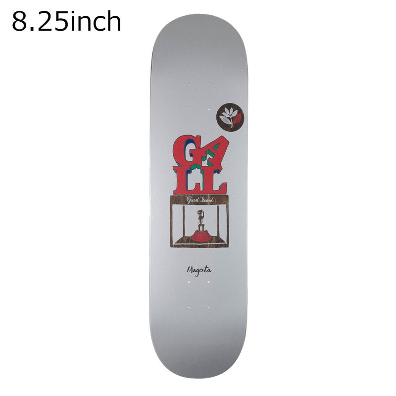マジェンタMAGENTAスケボースケートボードデッキ板FREDGALLGUESTBOARD8.2517411HI60015