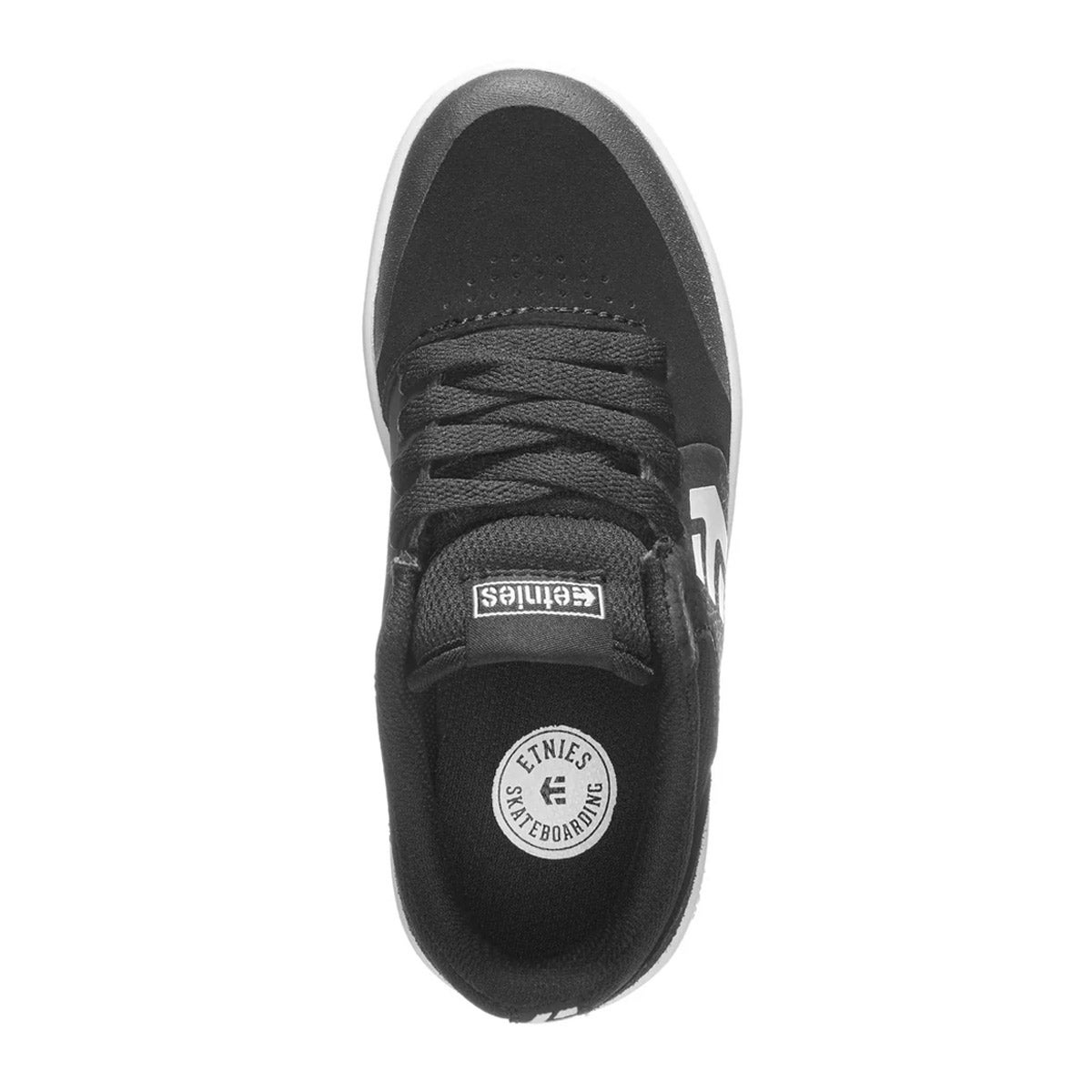 エトニーズETNIESスケボースケートボードスケシュースニーカーシューズ靴マラナMARANABLACKGUMWHITE4301000120-992ジュニアキッズ子ども男の子女の子26SU春夏