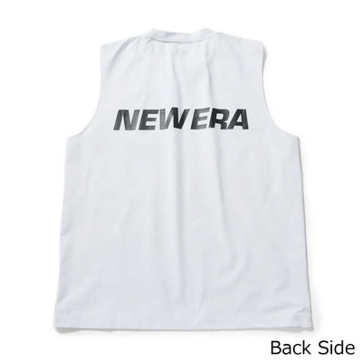 ニューエラNEWERAサーフィンサーフウェアノースリーブタンクトップユーティリティースリーブレステックTシャツWordmarkLogoホワイトアウトドア14774239メンズレディースユニセックス26SP春夏