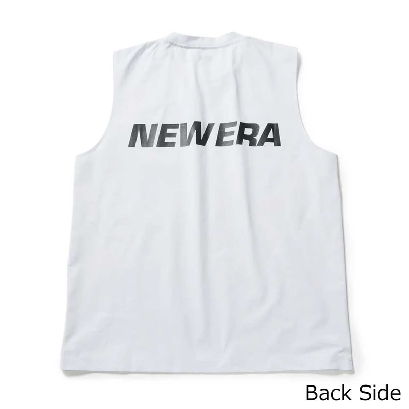 ニューエラNEWERAサーフィンサーフウェアノースリーブタンクトップユーティリティースリーブレステックTシャツWordmarkLogoホワイトアウトドア14774239メンズレディースユニセックス26SP春夏