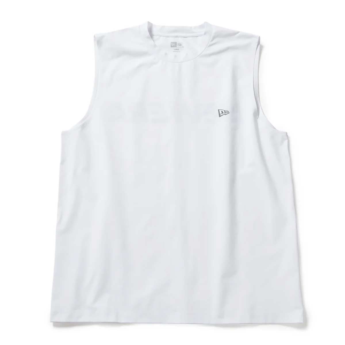 ニューエラNEWERAサーフィンサーフウェアノースリーブタンクトップユーティリティースリーブレステックTシャツWordmarkLogoホワイトアウトドア14774239メンズレディースユニセックス26SP春夏