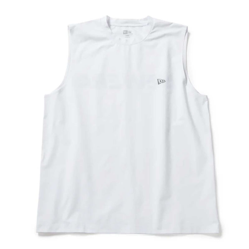 ニューエラNEWERAサーフィンサーフウェアノースリーブタンクトップユーティリティースリーブレステックTシャツWordmarkLogoホワイトアウトドア14774239メンズレディースユニセックス26SP春夏