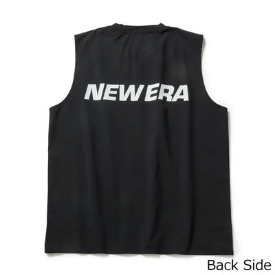 ニューエラNEWERAサーフィンサーフウェアノースリーブタンクトップユーティリティースリーブレステックTシャツWordmarkLogoブラックアウトドア14774240メンズレディースユニセックス26SP春夏