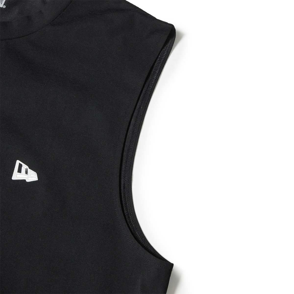 ニューエラNEWERAサーフィンサーフウェアノースリーブタンクトップユーティリティースリーブレステックTシャツWordmarkLogoブラックアウトドア14774240メンズレディースユニセックス26SP春夏