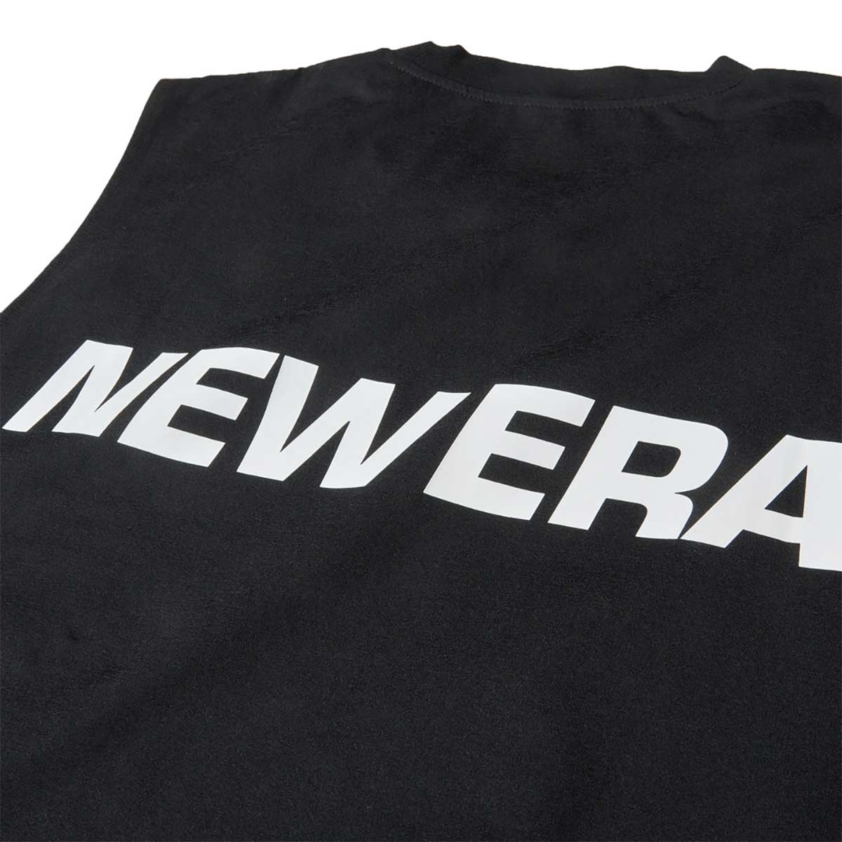 ニューエラNEWERAサーフィンサーフウェアノースリーブタンクトップユーティリティースリーブレステックTシャツWordmarkLogoブラックアウトドア14774240メンズレディースユニセックス26SP春夏