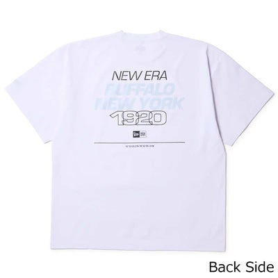 ニューエラNEWERAサーフィンサーフウェア半袖TシャツユーティリティーオーバーサイズドTシャツBuffalo.NENY1920ホワイトアウトドア14774256メンズレディースユニセックス26SP春夏