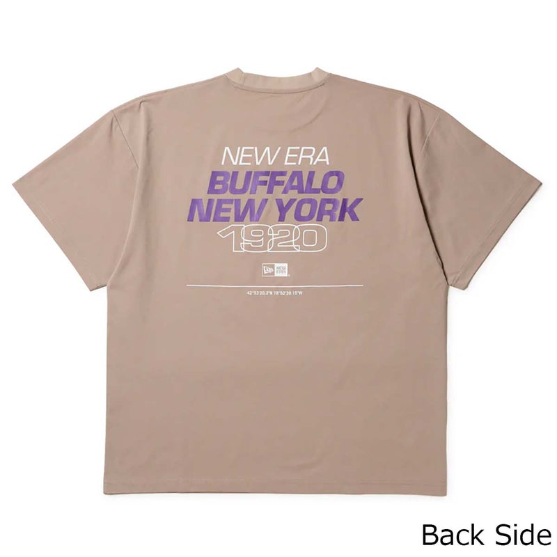 ニューエラNEWERAサーフィンサーフウェア半袖TシャツユーティリティーオーバーサイズドTシャツBuffalo.NENY1920アッシュブラウンアウトドア14774258メンズレディースユニセックス26SP春夏