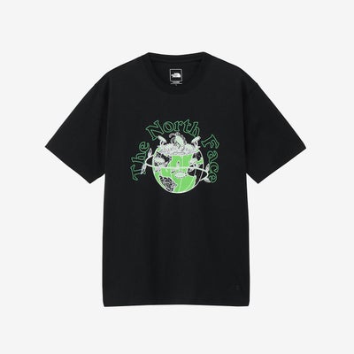ザ・ノース・フェイスTHENORTHFACEアウトドアカジュアルウェア半袖TシャツショートスリーブグラウンドフラワーティーNT32652-Kメンズレディースユニセックス26SP春夏