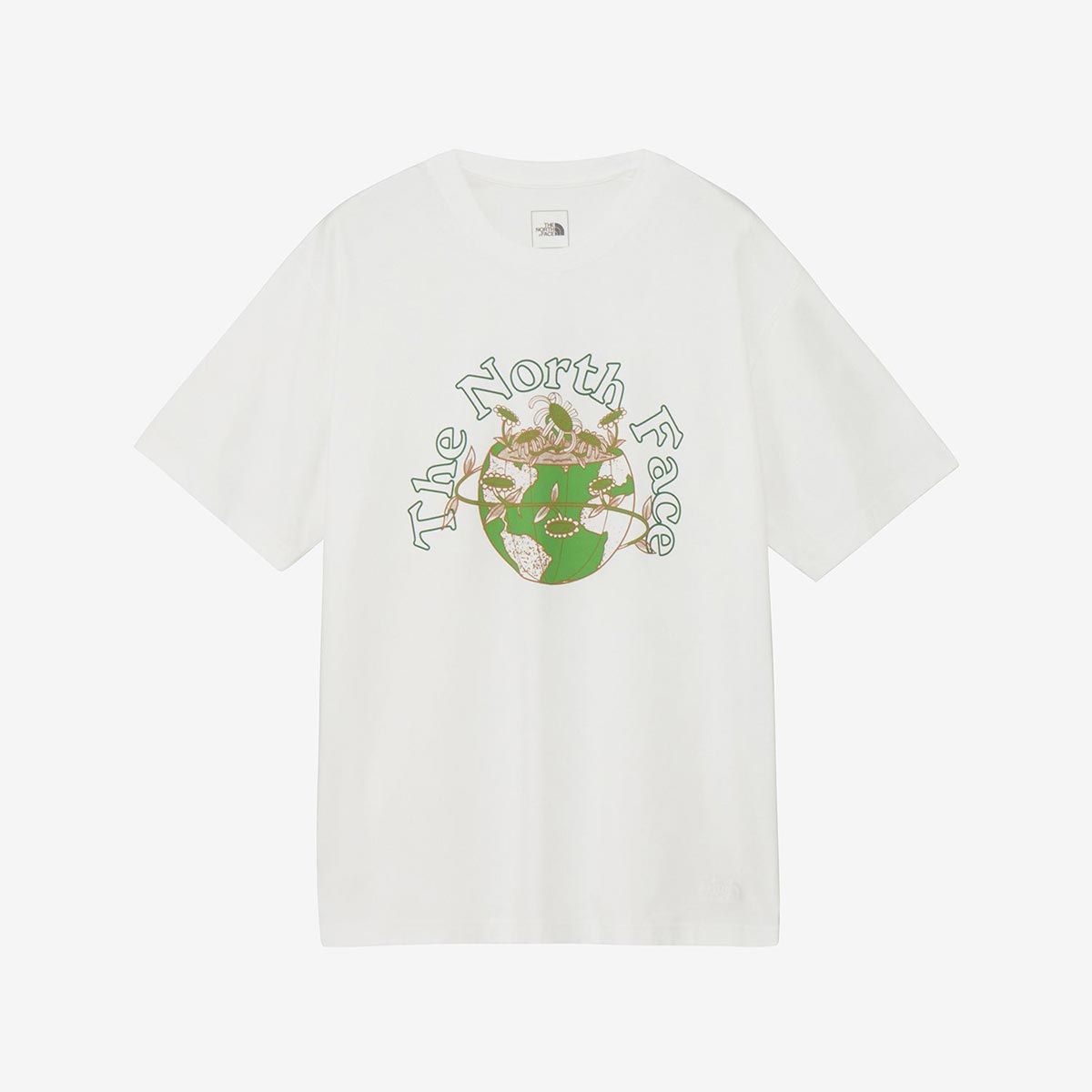 ザ・ノース・フェイスTHENORTHFACEアウトドアカジュアルウェア半袖TシャツショートスリーブグラウンドフラワーティーNT32652-Wメンズレディースユニセックス26SP春夏