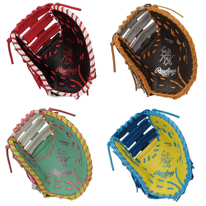 ローリングスRawlingsベースボール野球ソフトボールグラブミットグローブ軟式HOHMLBCOLORSYNCファースト用GR6HMM53526SP春夏