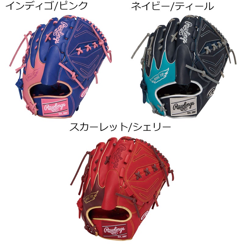 ローリングスRawlingsベースボール野球ソフトボールグラブミットグローブ軟式HYPERTECHCOLORSYNC投手用GR6HTCA15W26SP春夏