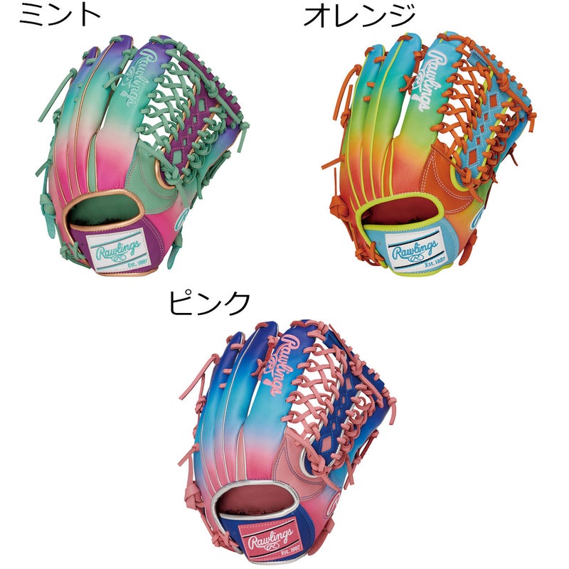 ローリングスRawlingsベースボール野球ソフトボールグラブミットグローブ軟式HOHGAPHICN6BASIC外野手用GR6HUVN6826SP春夏