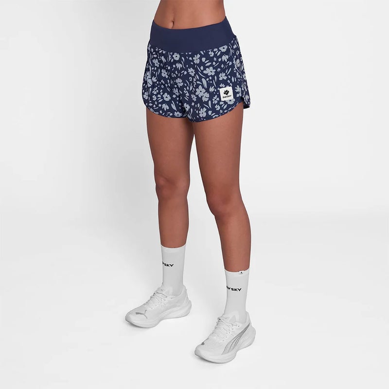 セイスカイSAYSKYランニングウェアボトムスショートハーフパンツ短パンWFlowerPaceShorts3inchSW40004C1065レディース女性26SP春夏
